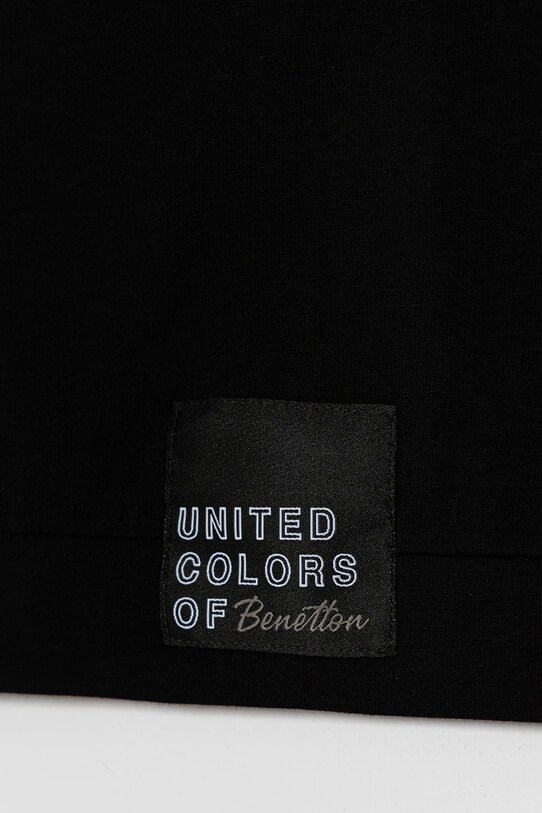 Dievča Detský top United Colors of Benetton 3P4ZCH01U.G.Seasonal čierna