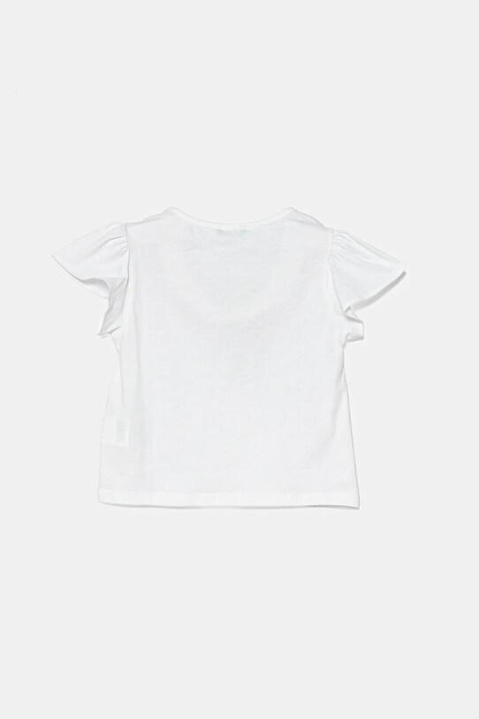 Дитяча бавовняна футболка United Colors of Benetton 3I1XG10IU.P.Seasonal білий SS25