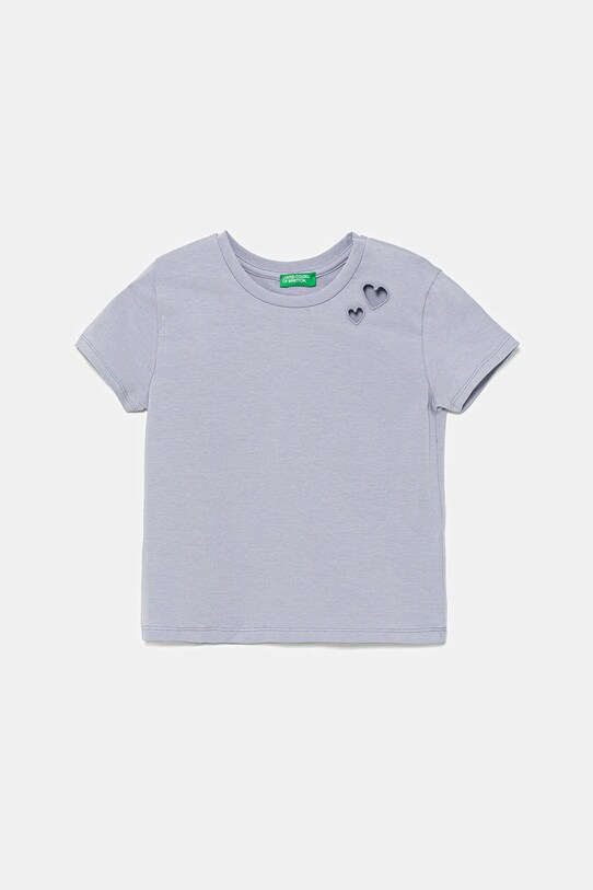 Detské tričko United Colors of Benetton okrúhly modrá 3P4ZC10O0.G.Seasonal