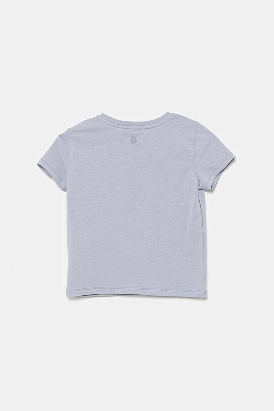 Detské tričko United Colors of Benetton 3P4ZC10O0.G.Seasonal modrá SS25