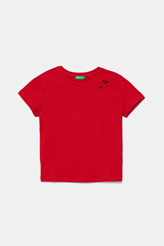 United Colors of Benetton maglietta per bambini altro rosso 3P4ZC10O0.G.Seasonal