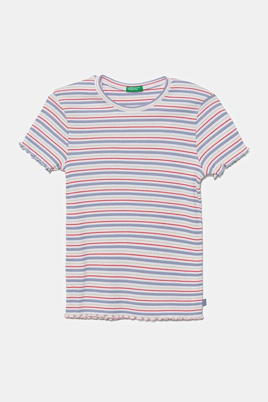 Παιδικό μπλουζάκι United Colors of Benetton με μοτίβο μωβ 3TLVC10N0.G.Seasonal