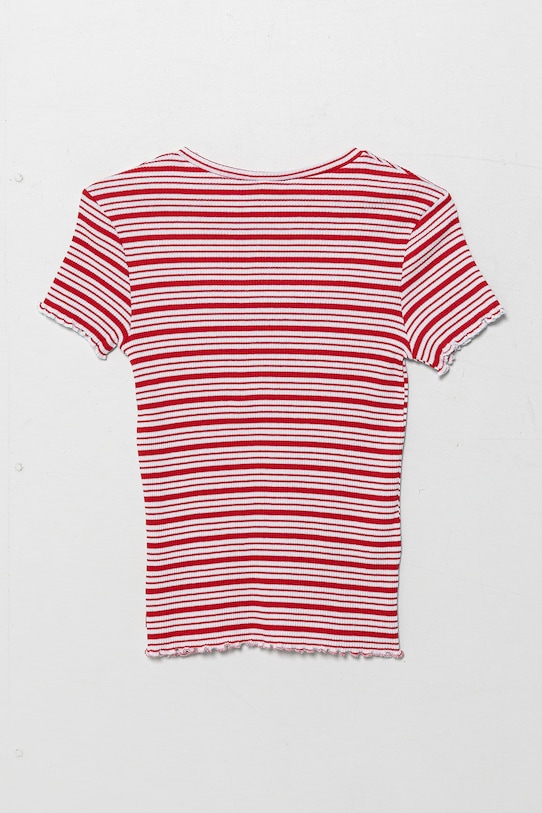 Otroška kratka majica United Colors of Benetton 3TLVC10N0.G.Seasonal rdeča SS25