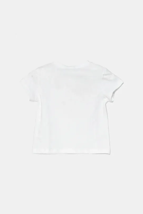 United Colors of Benetton t-shirt bawełniany dziecięcy 3JERG10J3.P.Seasonal biały SS25