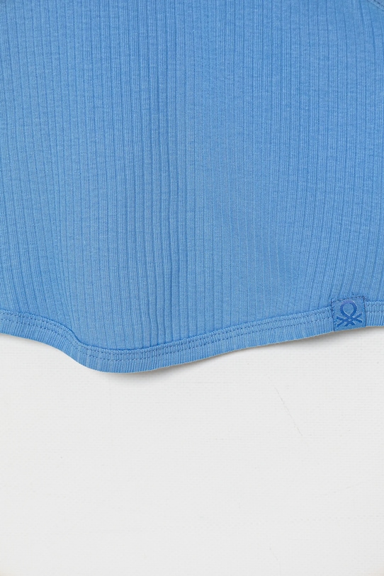 Detský bavlnený top United Colors of Benetton 31H3CH01F.G.Season.PPYA modrá SS25