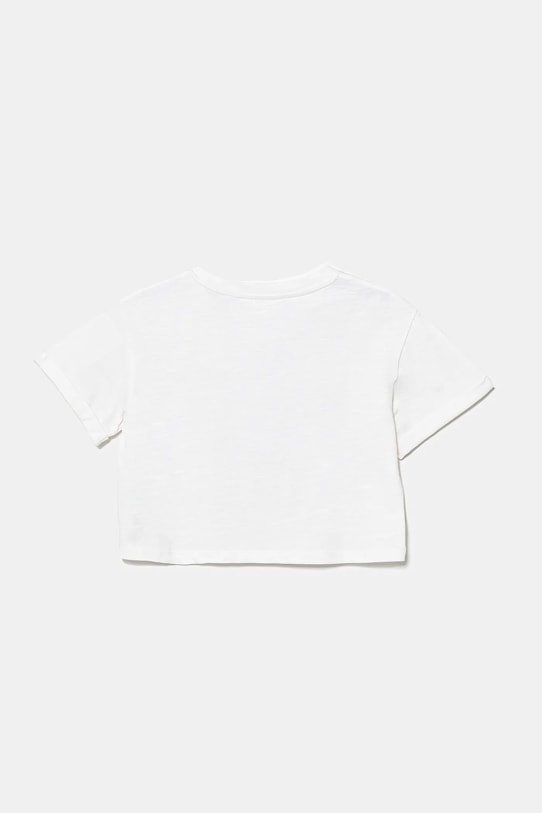 United Colors of Benetton t-shirt bawełniany dziecięcy 3SDLC10OX.G.Seasonal biały SS25