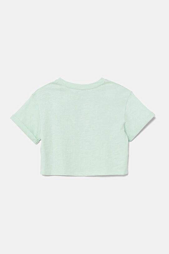 United Colors of Benetton t-shirt bawełniany dziecięcy 3SDLC10OX.G.Seasonal zielony SS25