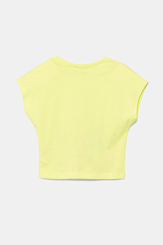 United Colors of Benetton tricou de bumbac pentru copii 3I1XG10JH.P.Seasonal verde SS25