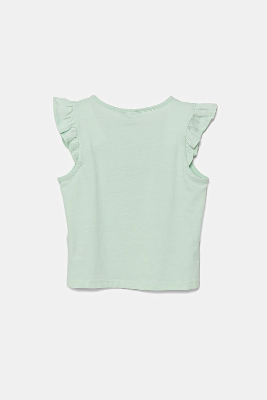 United Colors of Benetton t-shirt bawełniany dziecięcy 3I1XG10JK.P.Seasonal turkusowy SS25