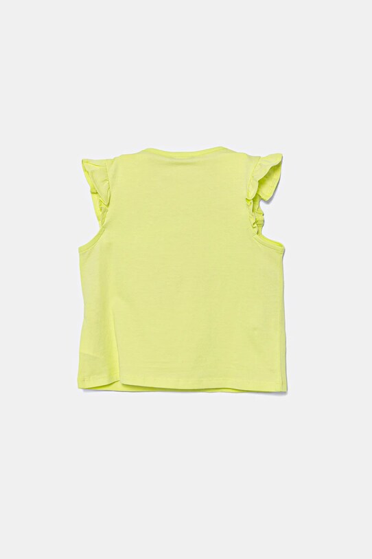 United Colors of Benetton t-shirt bawełniany dziecięcy 3I1XG10JK.P.Seasonal zielony SS25