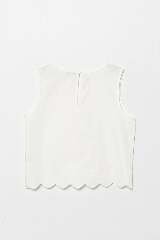 Κοριτσίστικα Παιδική βαμβακερή μπλούζα United Colors of Benetton 5Q2LCH00E.G.Seasonal λευκό