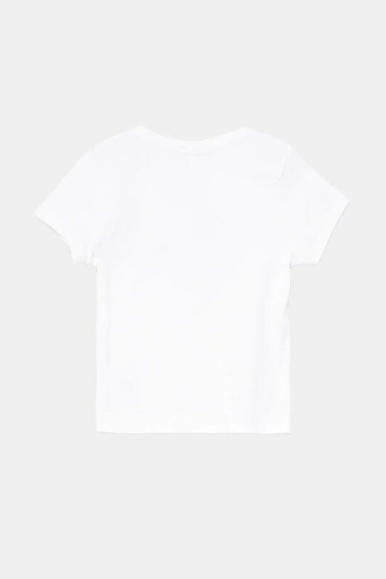 Дитяча бавовняна футболка United Colors of Benetton 3I1XG10JJ.P.Seasonal білий SS25