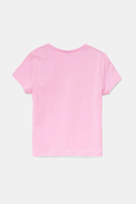 United Colors of Benetton t-shirt bawełniany dziecięcy 3I1XG10JJ.P.Seasonal różowy SS25