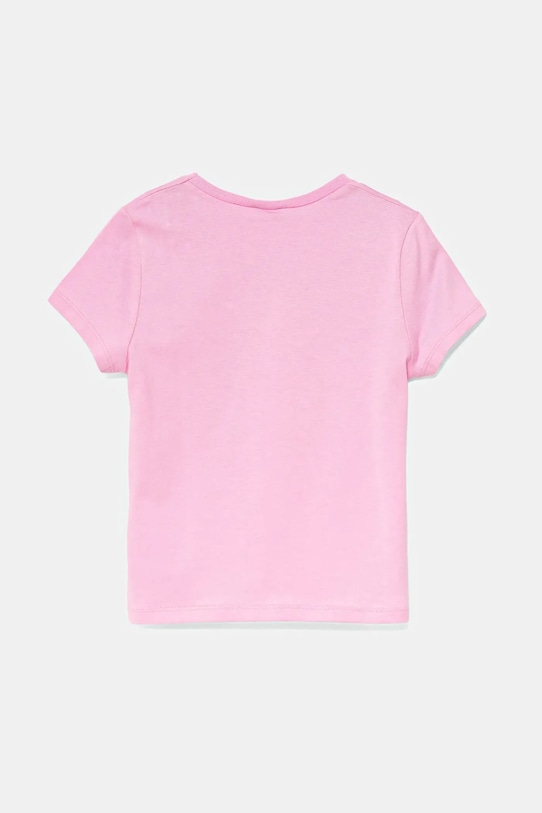 United Colors of Benetton t-shirt bawełniany dziecięcy 3I1XG10JJ.P.Seasonal różowy SS25