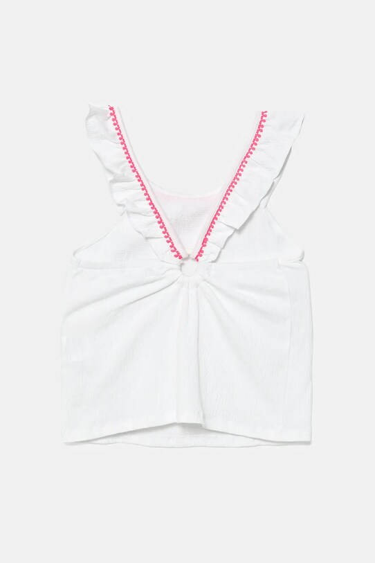 United Colors of Benetton top dziecięcy 366NCH01X.G.Seasonal biały SS25