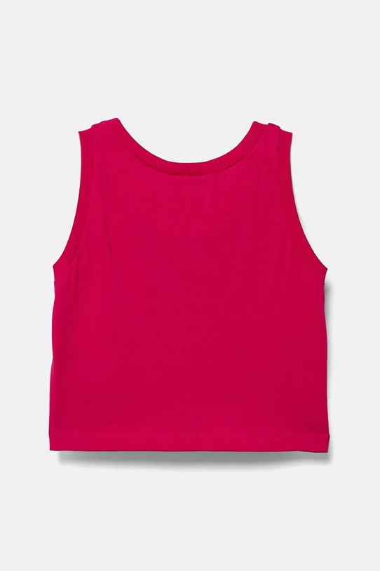 United Colors of Benetton top bawełniany dziecięcy 3I1XCH01Z.G.Seasonal różowy SS25