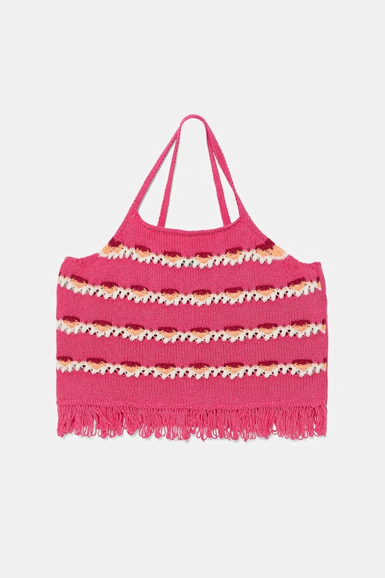 United Colors of Benetton top dziecięcy pozostałe różowy 104FQH00C.G.Seasonal