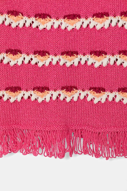 Dziewczynka United Colors of Benetton top dziecięcy 104FQH00C.G.Seasonal szary