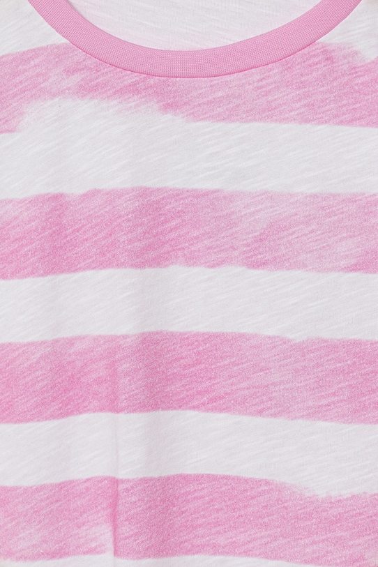 Fete United Colors of Benetton tricou de bumbac pentru copii 3SL3C10OW.G.Seasonal roz