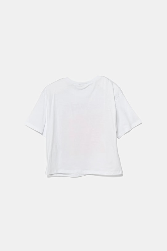 Дитяча бавовняна футболка United Colors of Benetton 35RYC10OZ.G.Seasonal білий SS25