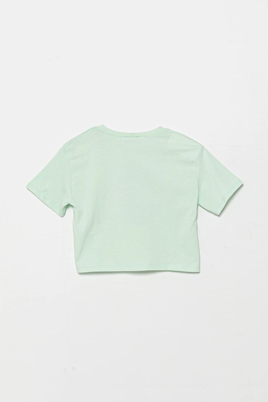 DÍVKA Dětské bavlněné tričko United Colors of Benetton 35RYC10OZ.G.Seasonal zelená