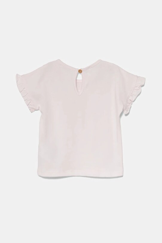 United Colors of Benetton tricou bebe 3I1XA106C.G.W.Seasonal roz SS25