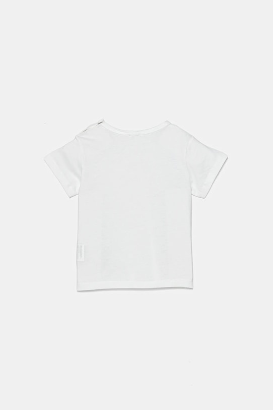 Dětské bavlněné tričko United Colors of Benetton 3I1XA1069.G.W.Seasonal bílá SS25