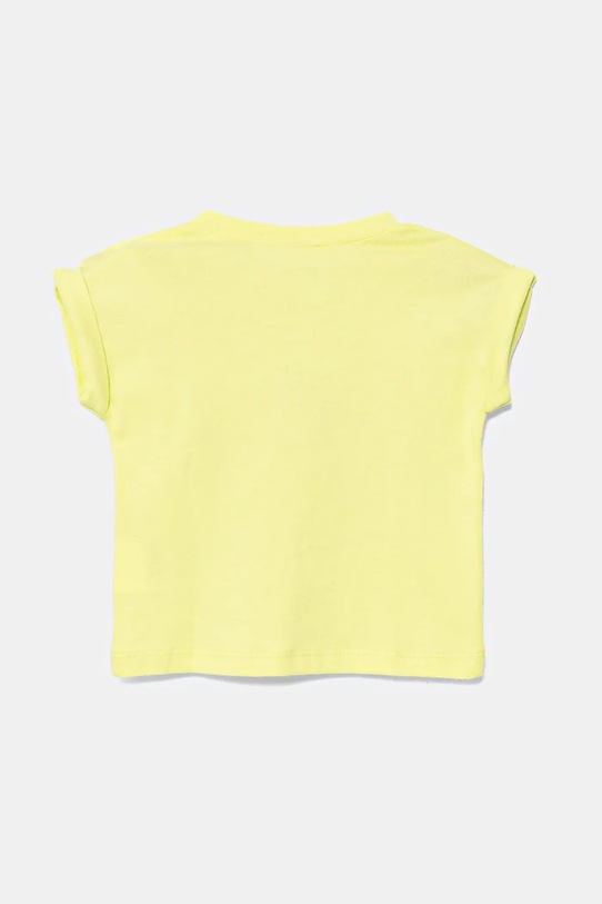 United Colors of Benetton tricou din bumbac pentru bebelusi 3I1XA106A.G.W.Seasonal verde SS25