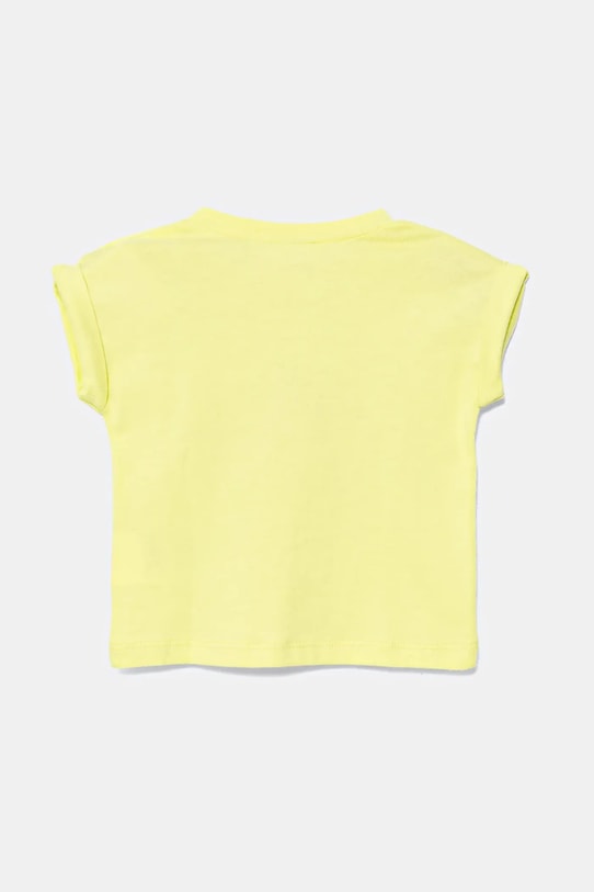 United Colors of Benetton maglietta in cotone neonati 3I1XA106A.G.W.Seasonal verde SS25