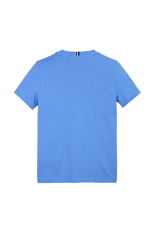 Мальчик Детская хлопковая футболка Tommy Hilfiger KS0KS00594.74.122.PPYA голубой