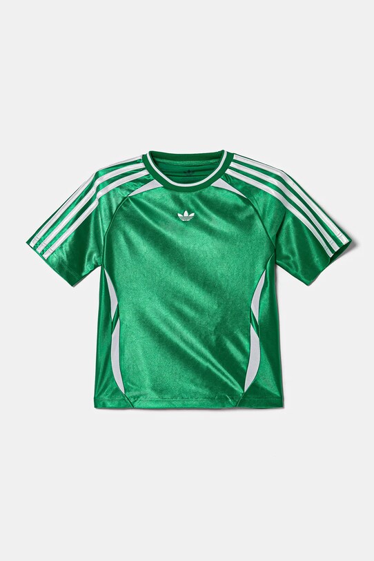 Дитяча футболка adidas Originals JC9124 зелений SS25