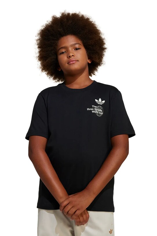 Παιδικό βαμβακερό μπλουζάκι adidas Originals JD1278