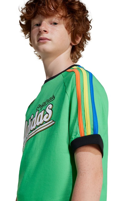 Дитяча бавовняна футболка adidas Originals JC8405