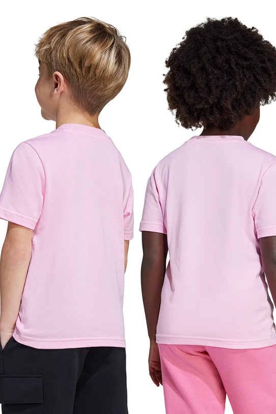 adidas tricou de bumbac pentru copii JI6680 roz