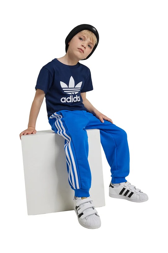 Дитяча бавовняна футболка adidas Originals IY2382