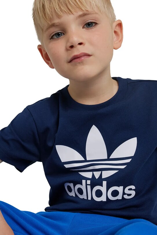 Дитяча бавовняна футболка adidas Originals IY2382