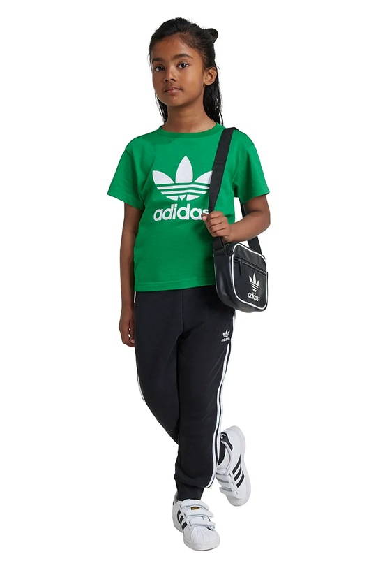Dječja pamučna majica kratkih rukava adidas Originals IY4013