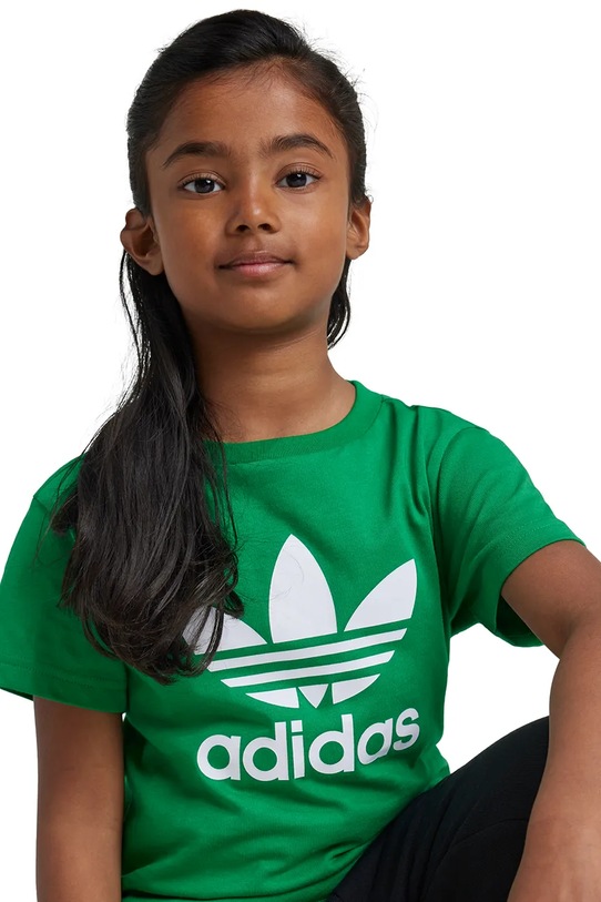 Dječja pamučna majica kratkih rukava adidas Originals IY4013