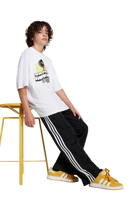 Дитяча бавовняна футболка adidas Originals JD0371