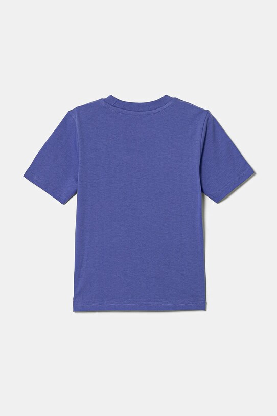 CHLAPEC Dětské bavlněné tričko adidas JI6692 fialová