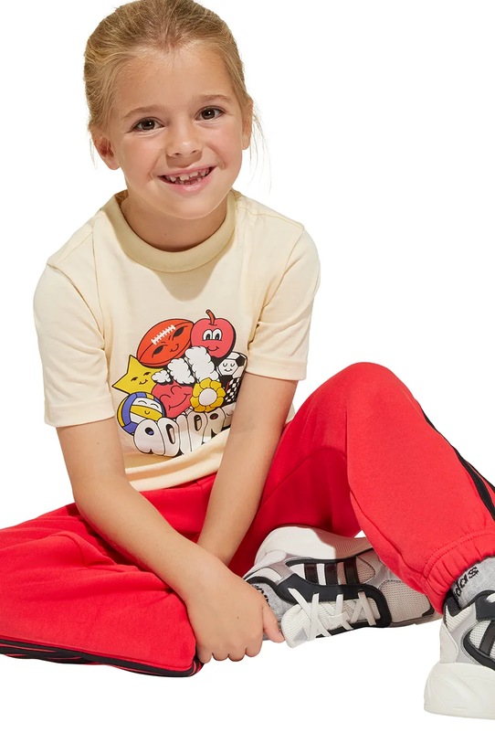 Dětské bavlněné tričko adidas JI6691