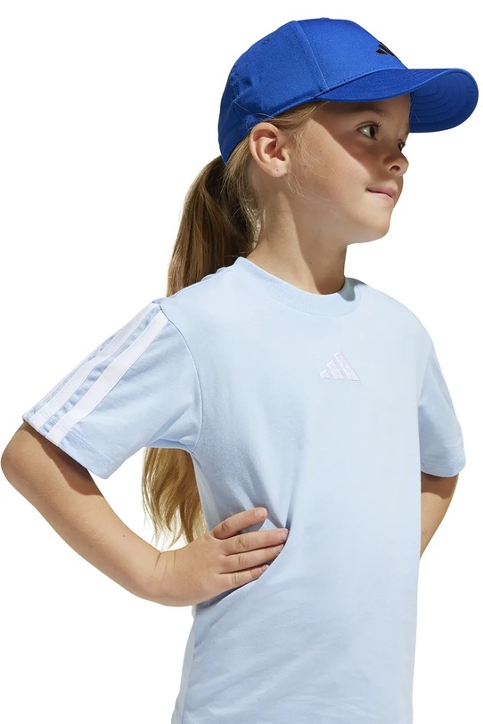 Дитяча бавовняна футболка adidas JD6512