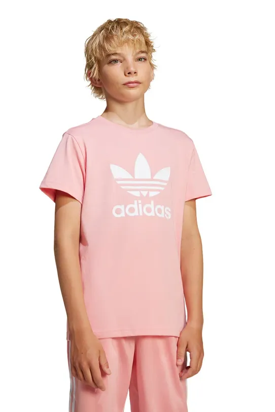 Dječja pamučna majica kratkih rukava adidas Originals JC9188