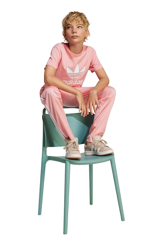Dječja pamučna majica kratkih rukava adidas Originals JC9188