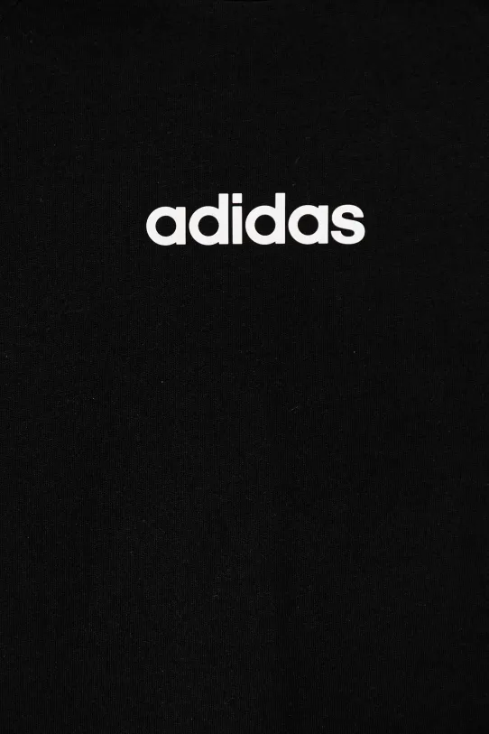 Dětské bavlněné tričko adidas černá JC9753