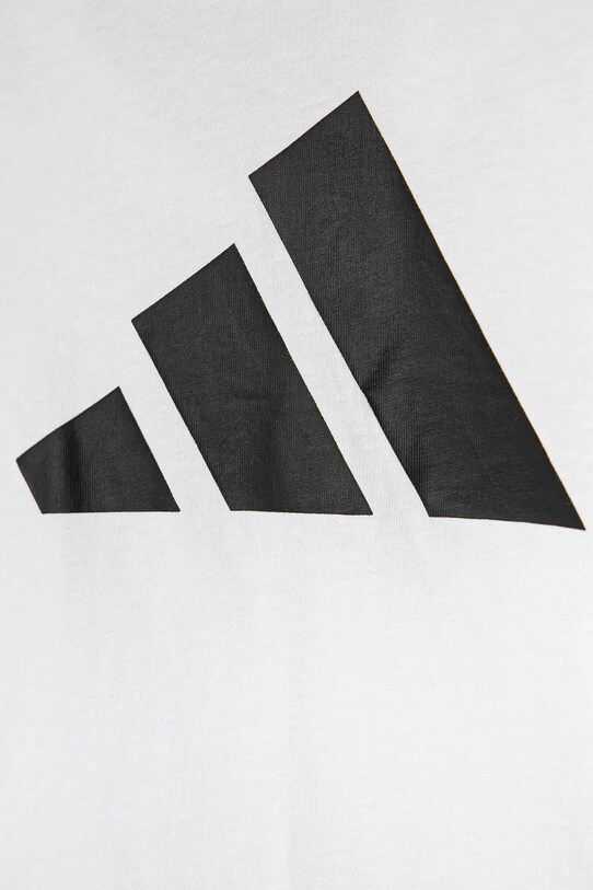 Детская хлопковая футболка adidas белый JC9720