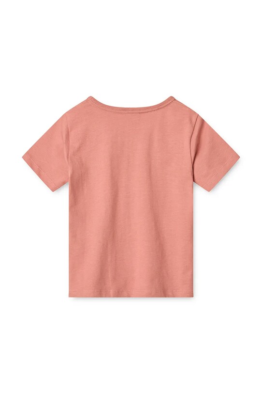 Băieți Liewood tricou de bumbac pentru copii Apia Shortsleeve T-shirt LW19923 roz