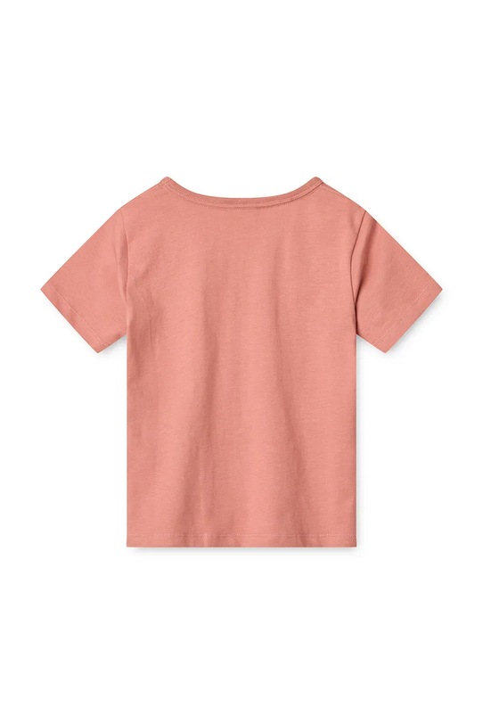Băieți Liewood tricou de bumbac pentru copii Apia Shortsleeve T-shirt LW19923 roz