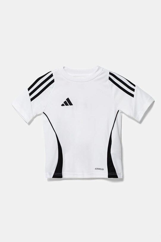 Detské tričko adidas Performance okrúhly biela IS1033