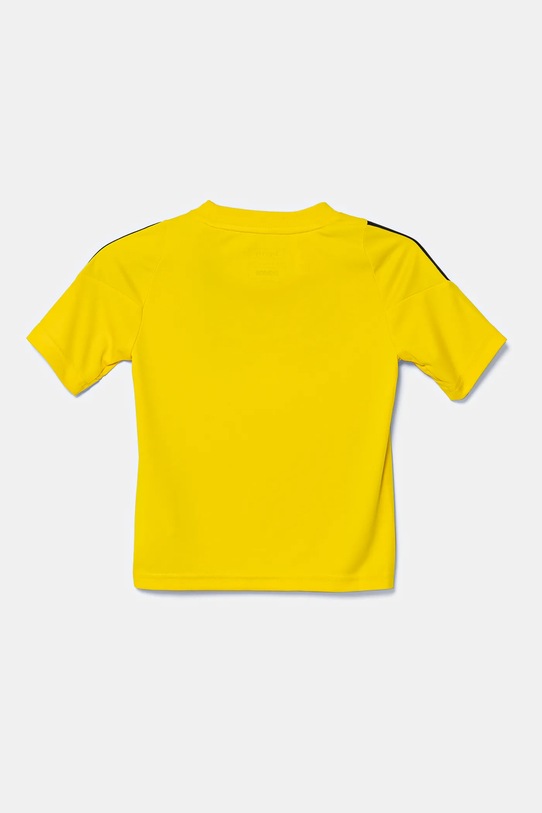 adidas Performance t-shirt dziecięcy IS1027 żółty SS25